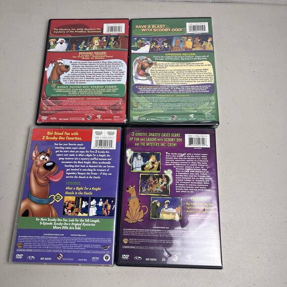 Scooby Doo DVD Lot Merry Scary Holidays Original Mysteries Ghosts Space Ace TV - Picture 6 of 10